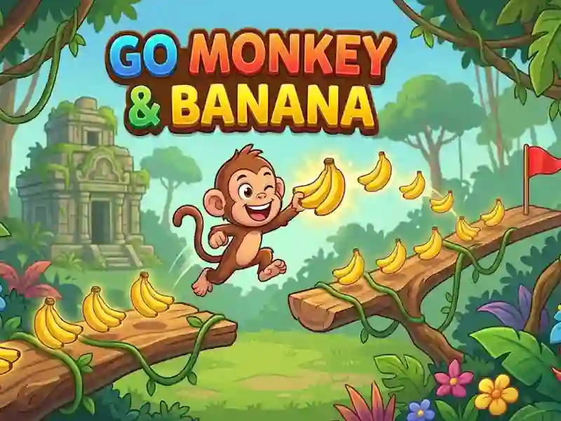 Spel Go monkey & Banana online