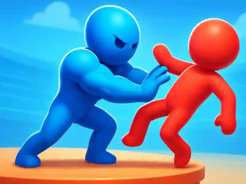 Spel Stickman Army Pusher online