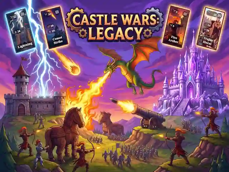 Spel Castle Wars: Legacy online