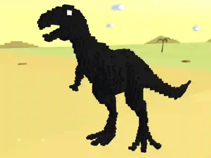 Spel Dino T Rex 3D-ren online