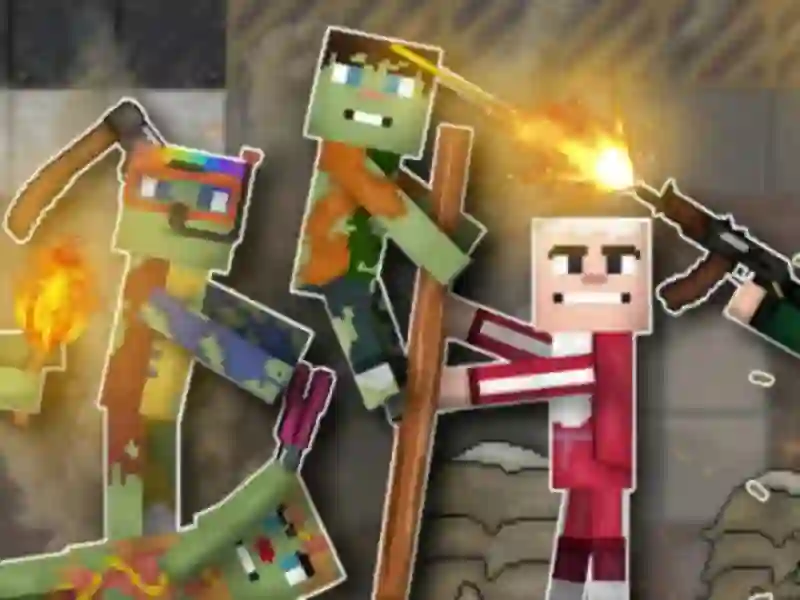 Spel People vs Zombies: Sandbox online