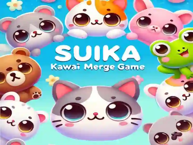 Spel SUIKA KAWAII MERGE Game online