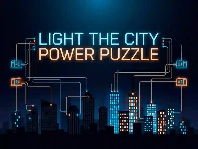 Spel Light the City Power Puzzle online