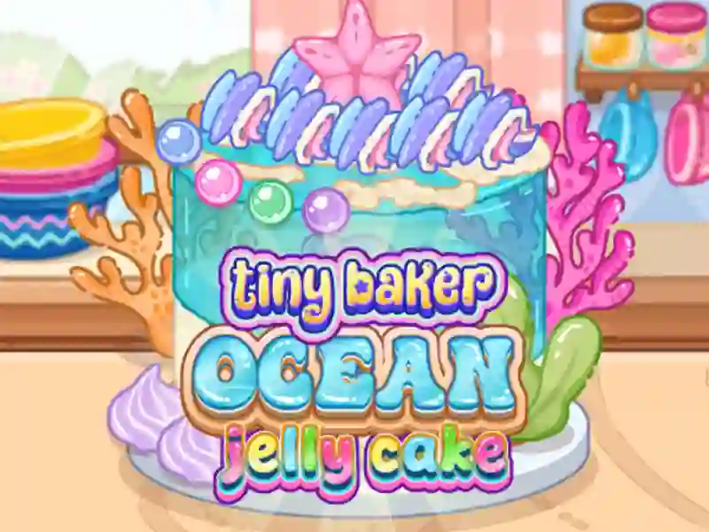 Spel Kleine Baker Ocean Jelly Cake online
