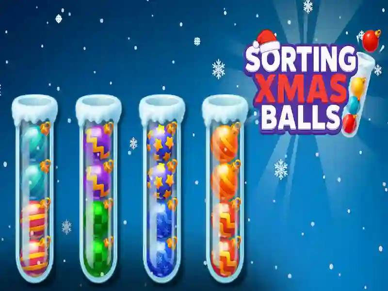 Spel Kerstballen sorteren online