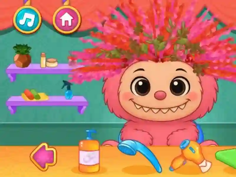 Spel Kapsalon Labubu online