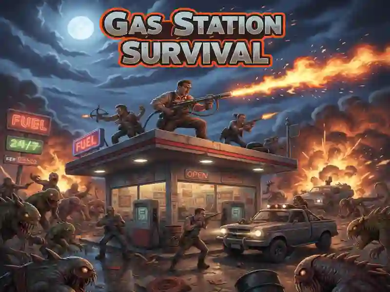Spel Overleven van het tankstation online