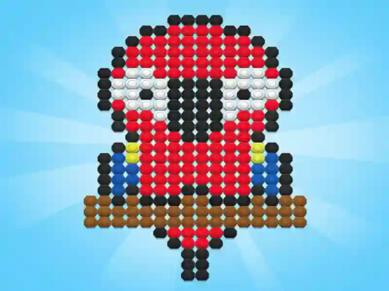 Spel Kleurenmoeren en bouten puzzel online