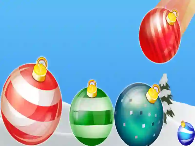 Spel Puzzels ballen versmelten het nieuwe jaar! online