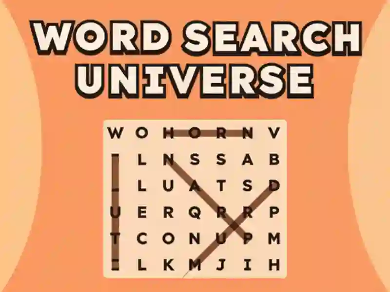 Spel Woordzoeker-universum online