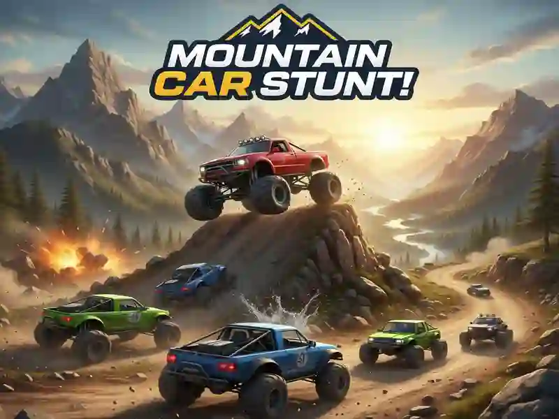 Spel Bergauto-stunt online