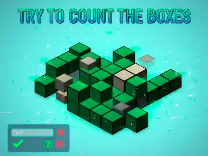 Spel Probeer de dozen te tellen online