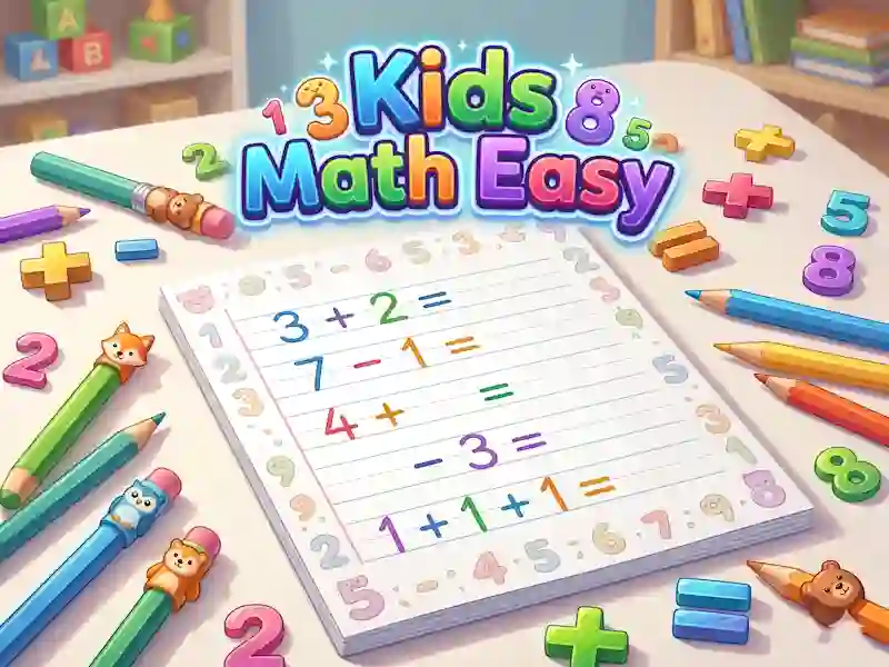 Spel Kids Math Easy online