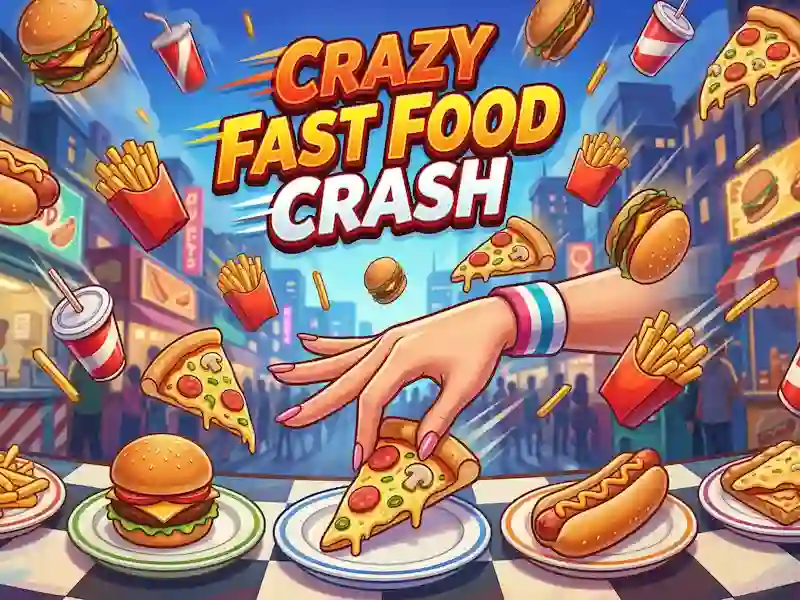 Spel Gekke fastfoodcrash online