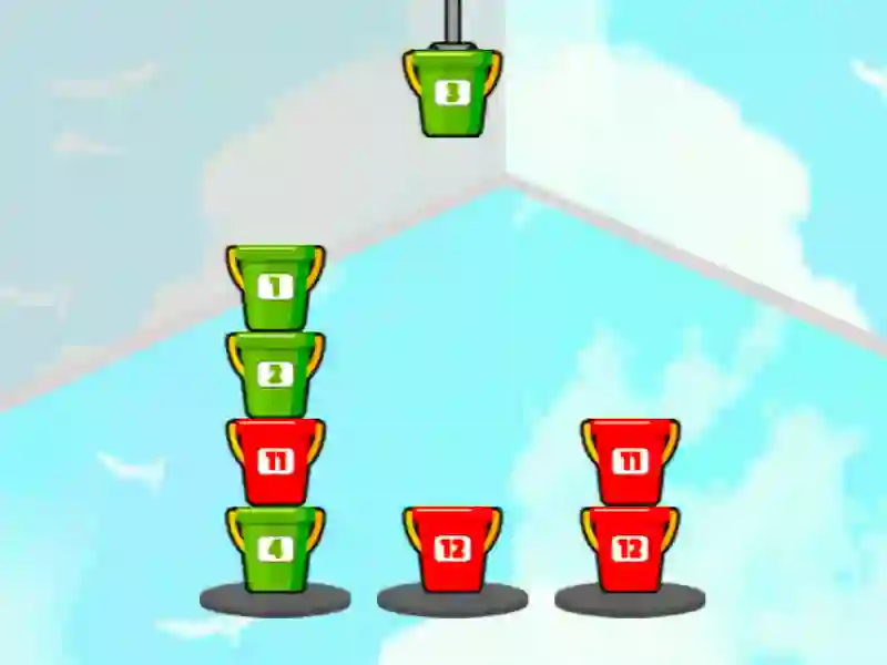 Spel Sorteer emmers online