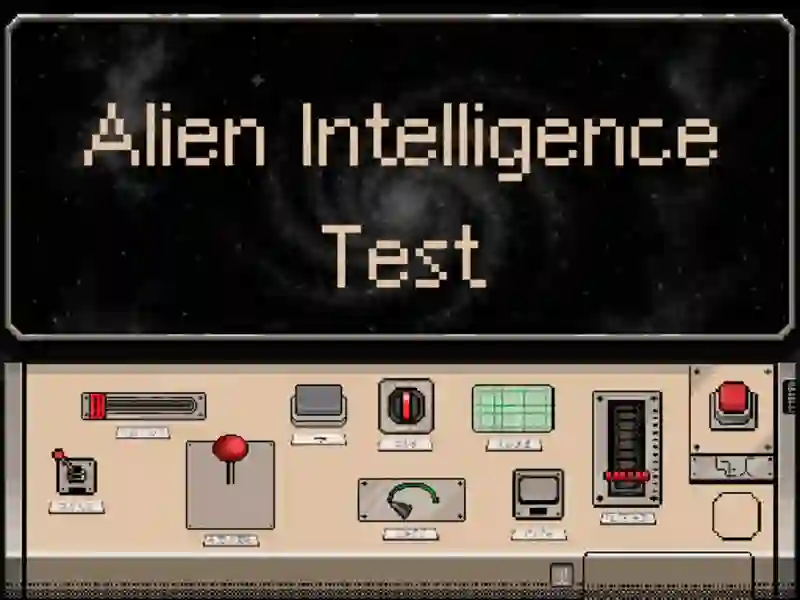 Spel Buitenaardse intelligentietest online Spel Buitenaardse intelligentietest online