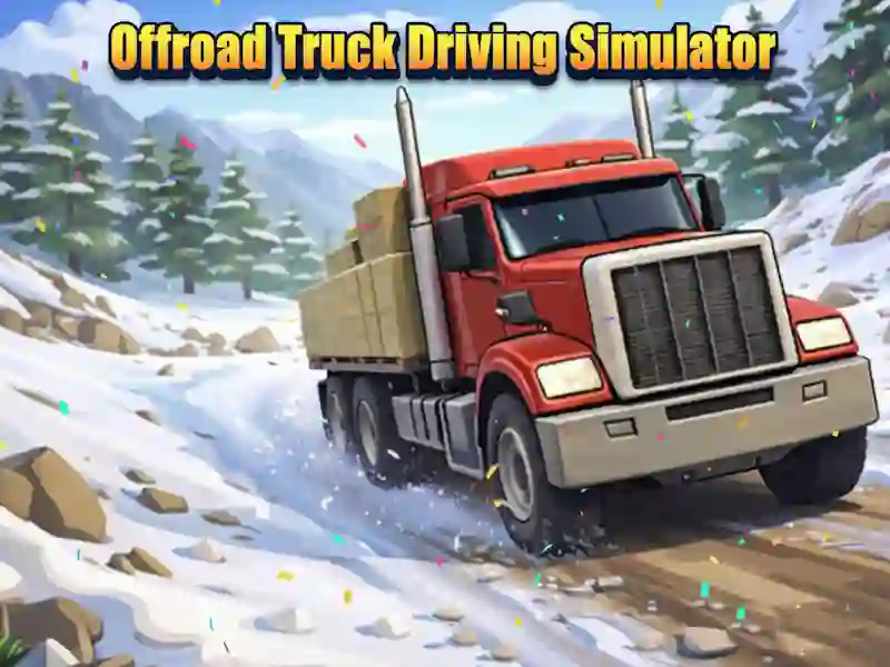 Spel Offroad vrachtwagen-rijsimulator online