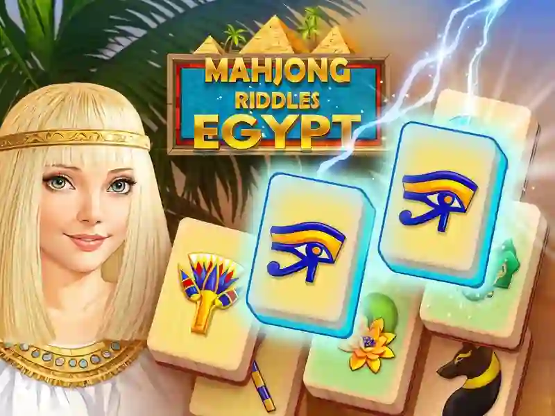 Spel Mahjong Riddles: Egypte online