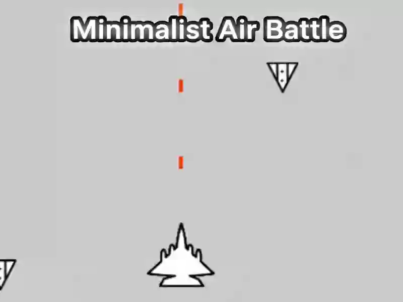 Spel Minimalistische luchtstrijd online
