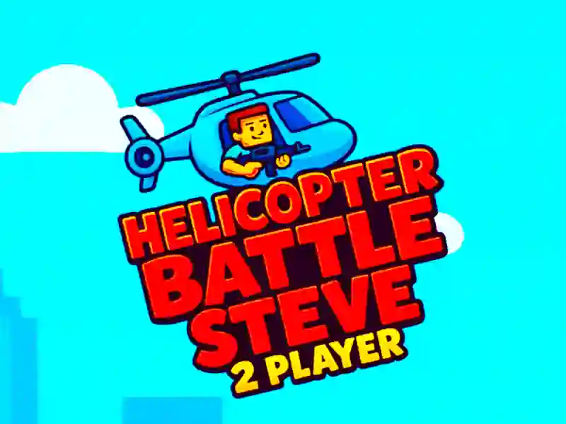 Spel Helikopter strijd Steve 2-speler online Spel Helikopter strijd Steve 2-speler online