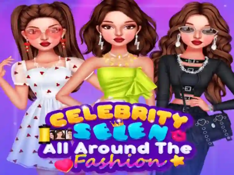 Spel Celebrity Selen rondom de mode online