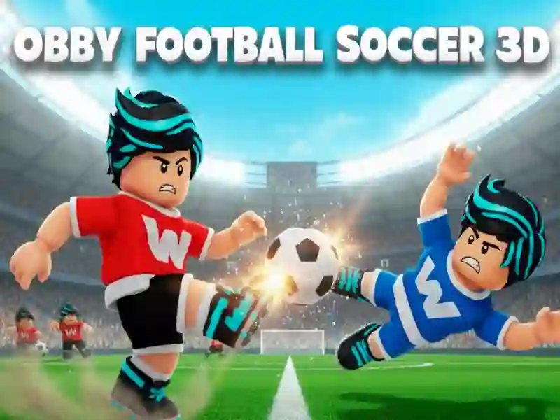 Spel Obby voetbal 3D online