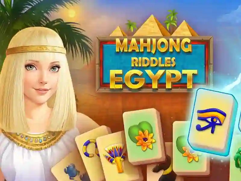 Spel Mahjong Riddles: Egypte online
