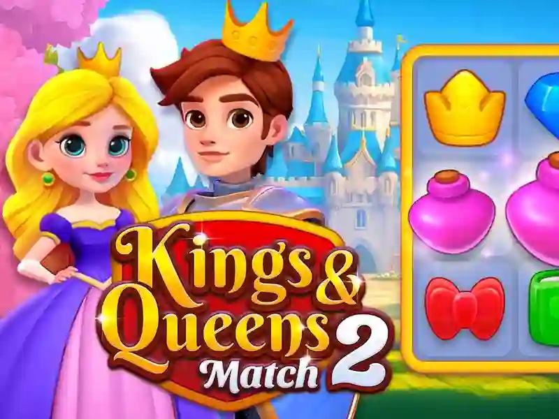Spel Koningen en Queens match 2 online