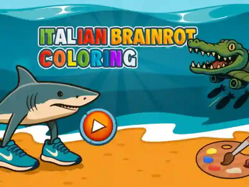 Spel Italiaanse Brainrot-kleuren online