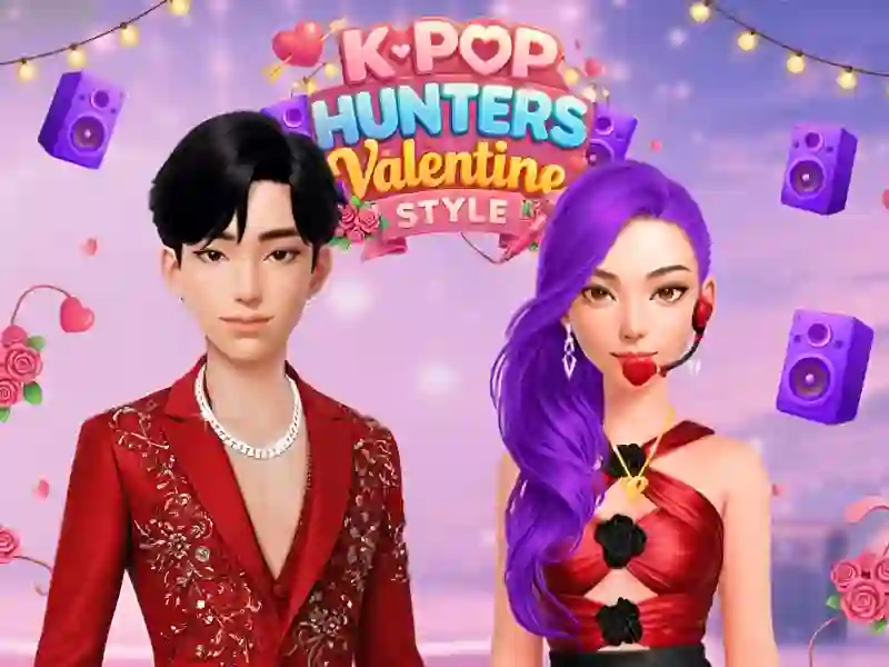 Spel K-Pop Hunters Valentijn-stijl online