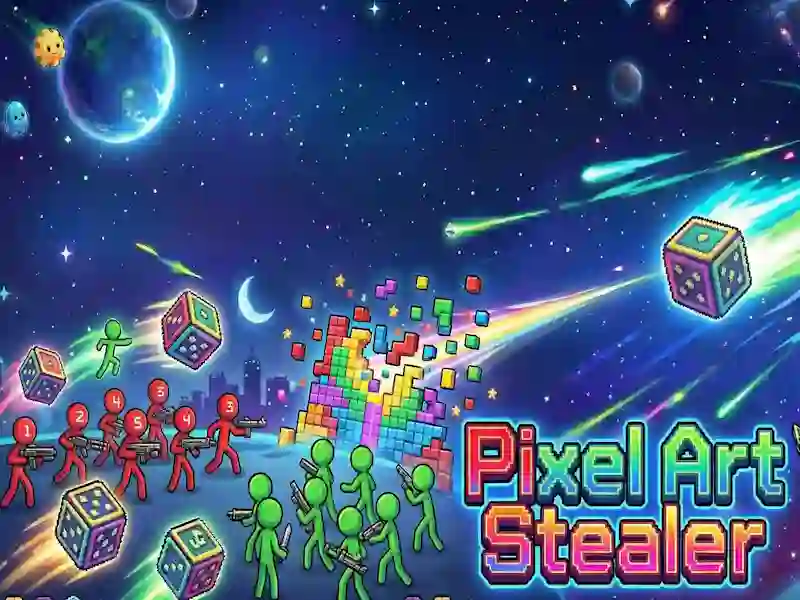 Spel Pixel Art-stealer online