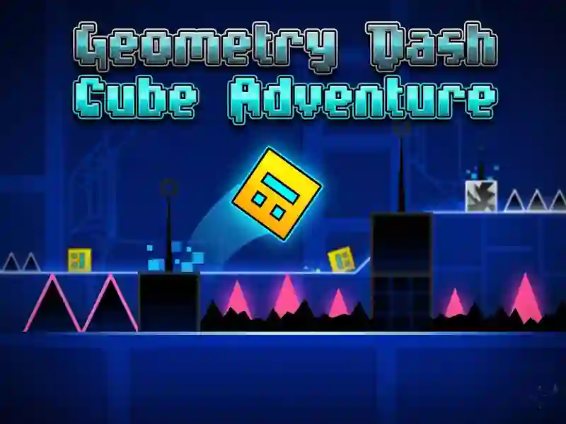 Spel Geometry Dash Cube-avontuur online