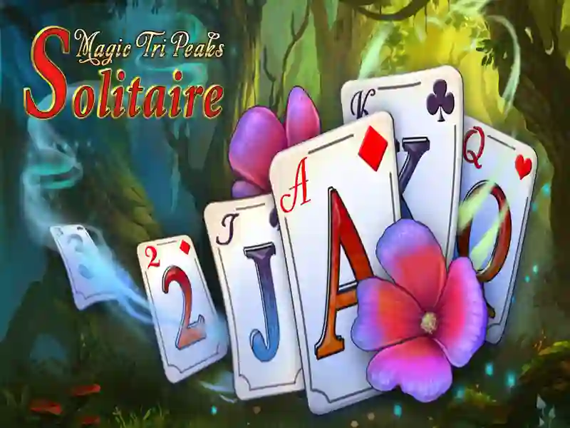 Spel Magic Tri Peaks Solitaire online