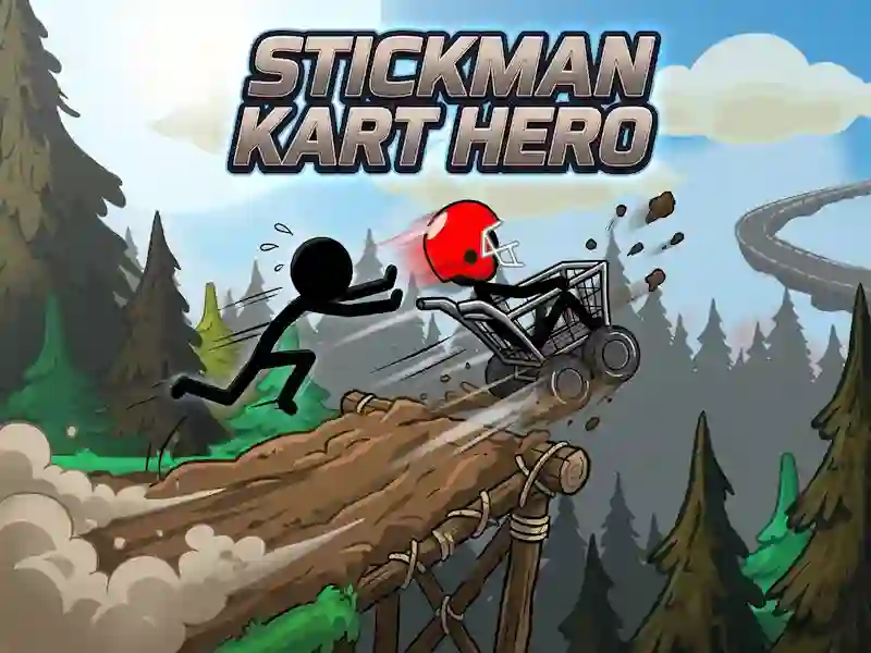 Spel Stickman Kart Hero online
