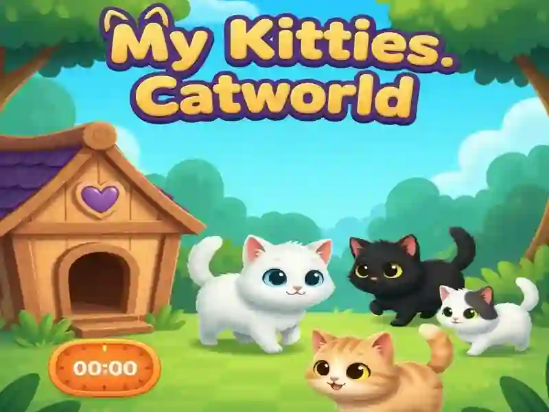 Spel Mijn katjes. Kattenwereld online Spel Mijn katjes. Kattenwereld online