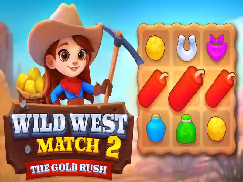Spel Wild West Match 2: The Gold Rush online