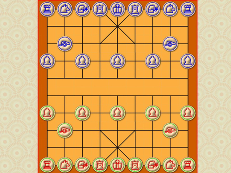 Spel Xiangqi Chinees schaakduel online