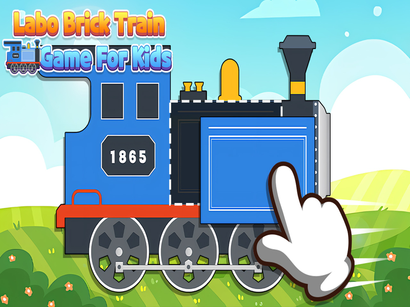 Spel Labo Brick Train Game voor kinderen online