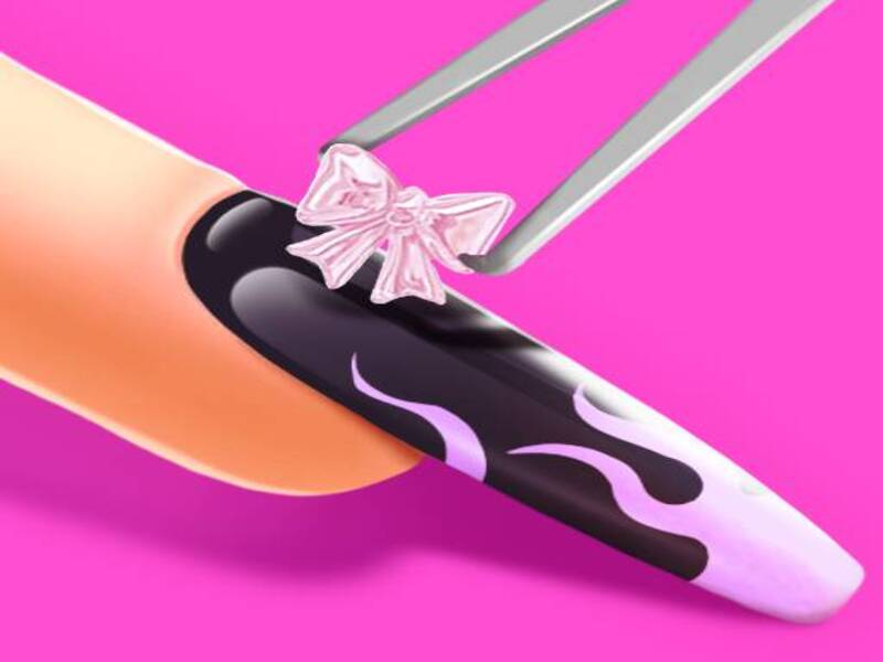 Spel 3D Acryl Nail: Nail Art Game online