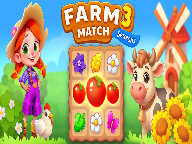Spel Farm Match Seasons 3 online