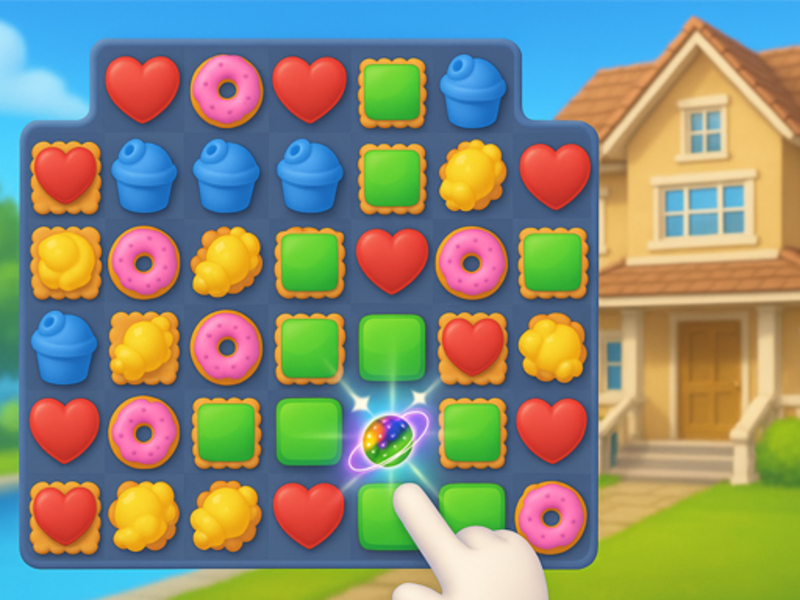 Spel Home Design Match 3 online