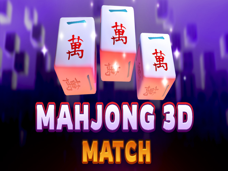 Spel Mahjong 3D-wedstrijd online