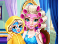 Spel IJs Koningin Mama Echte Makeover online