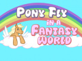 Spel Pony vliegt in een fantasiewereld online