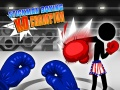Spel Stickman Boksen K.O. Kampioen online