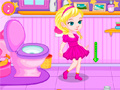 Spel Potty Train Baby Elsa online