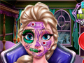 Spel Elsa Engstigmende Halloween Make-up online