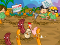 Spel Koning Bacon vs de Veganisten online