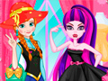 Spel Prinses vs Monster Meisje online