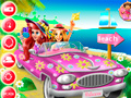 Spel Strandtrip van de Prinsessen online